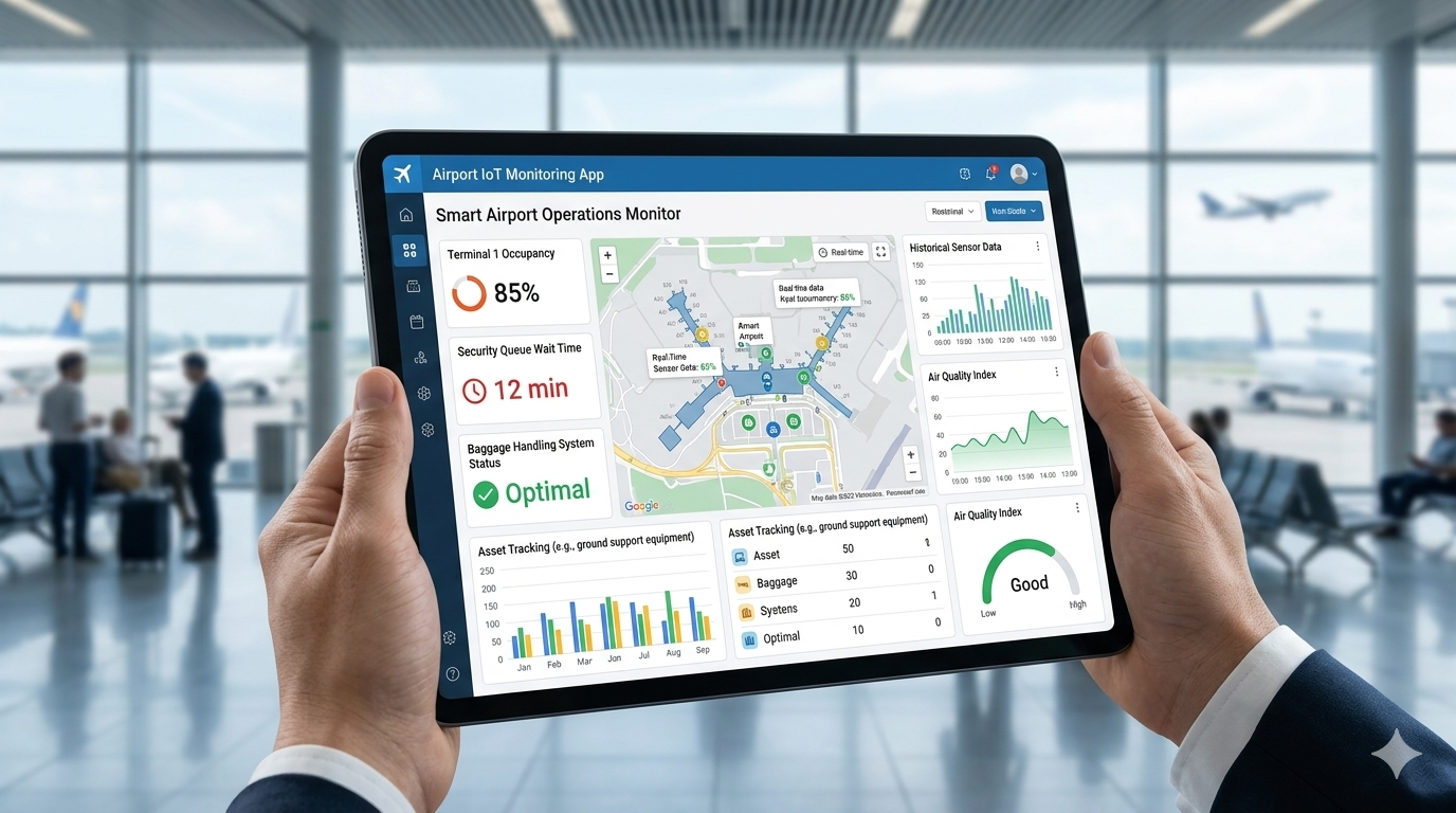 IoT Monitoring App screenshot